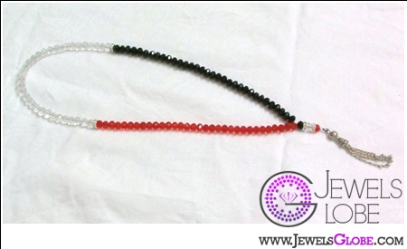 egyptian flag colored beads accessories