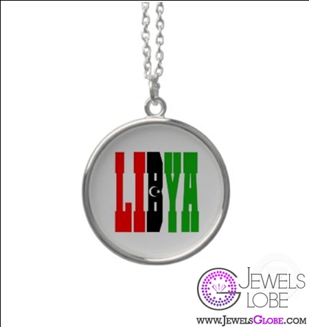 libya revolution necklace