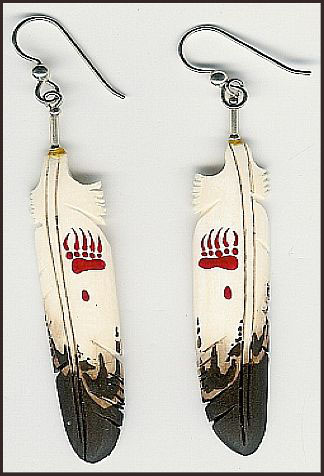 long-feather-earrings-colored Hottest Long Feather Earrings: Great Colors