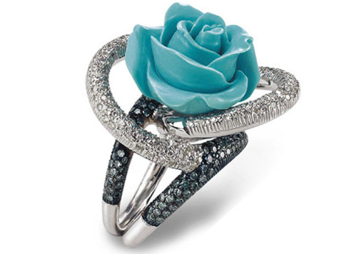 turquoise wedding rings for women