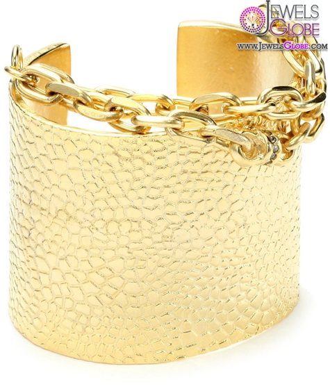 unique style gold cuff bracelets for women