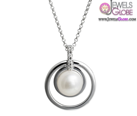 white-gold-akoya-pearl-necklace-designs Top 20 Pearl Gold Necklace Designs
